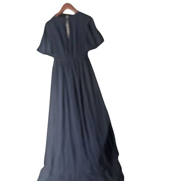 NWT Show Me Your Mumu Navy Emily Maxi Dress Weddings S Small 4 6 - Picture 3 of 10